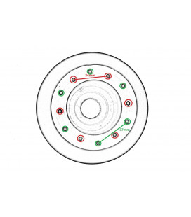 Steering Wheel Hub Peugeot 206