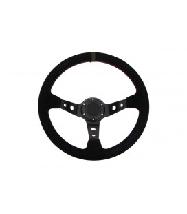 Steering wheel Pro 350mm offset:80mm Suede Black