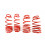 Seat Toledo II (1M2) 1999-2004 40/35 mm MTS Lowering Springs MTSXVW177