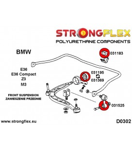 031183B: Front anti roll bar bush