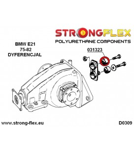 031323A: Rear diff mounting bush SPORT