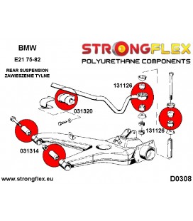 131126A: Front eye bolt mounting bush SPORT