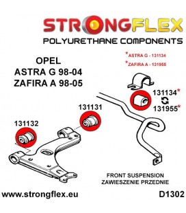 131131B: Front wishbone rear bush