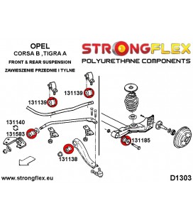 131185A: Rear subframe bush SPORT