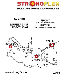 271144B: Front wishbone rear bush