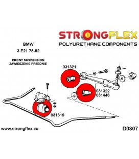 031446B: Front lower outer bush 42mm