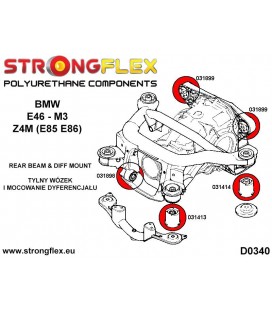 031414B: Rear subframe rear bush