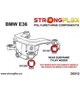 036107B: Rear beam mounting bush kit