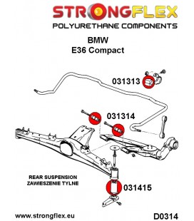 036108B: Full suspension bush kit