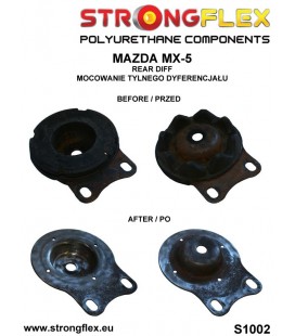 106128A: Full suspension polyurethane bush kit SPORT