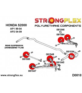 086153A: Full suspension bush kit SPORT AP1