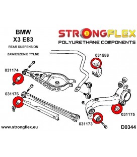 031586A: Rear anti roll bar bush SPORT