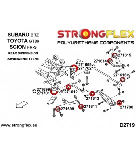 271614B: Rear upper arm front bush