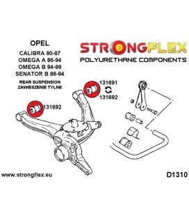 131692A: Rear trailing arm bush SPORT