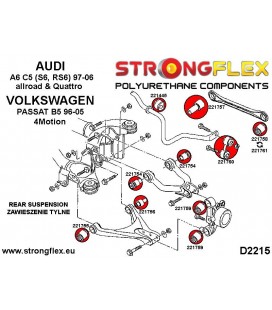 221755A: Rear lower arm front bush SPORT