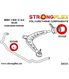 036206A: Suspension bush kit SPORT