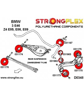 036206A: Suspension bush kit SPORT