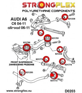 026210A: Full suspension bush kit SPORT