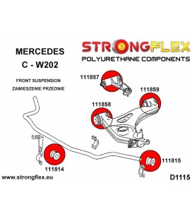 111814B: Front anti roll bar - inner bush