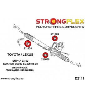 211636B: Steering rack mount bush