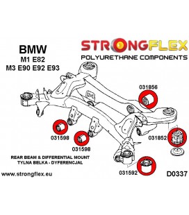 031852A: Rear subframe - rear bush SPORT