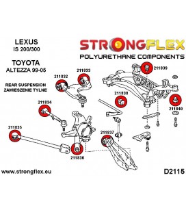 211835A: Rear trailing arm front bush SPORT