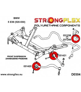 036234A: Full suspension bush kit E39 Touring SPORT