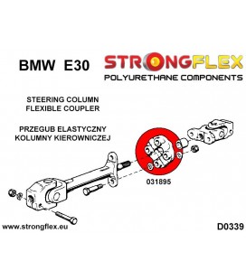 031895A: Steering column flexible coupler SPORT