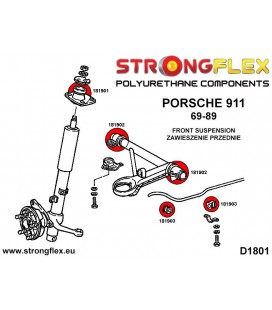 181901A: Front upper shock mount SPORT