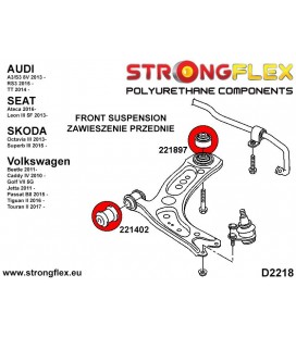 221897A: Front lower arm - rear bush SPORT