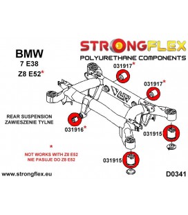 031917A: Rear diff mount – rear bush SPORT