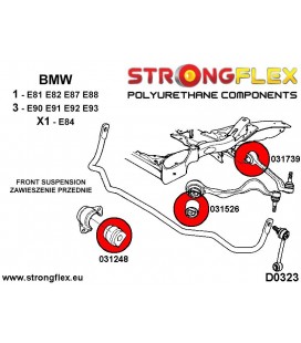 036215A: Full suspension bush kit SPORT