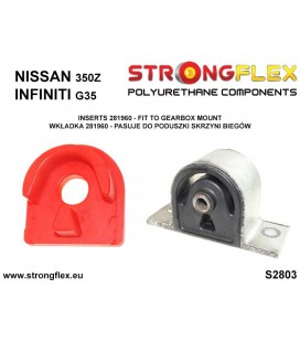 281960B: Gearbox mount inserts