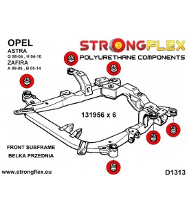 131956B: Front subframe bush