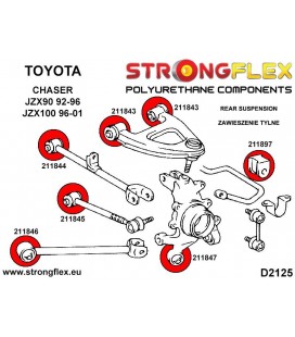 211846A: Rear trailing arm - front bush SPORT