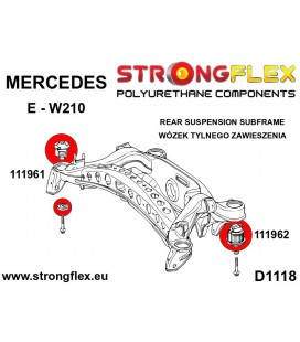 116244A: Full suspension bush kit SPORT