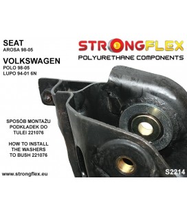 221076A: Front wishbone rear bush SPORT