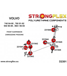 236203B: Full suspension bush kit