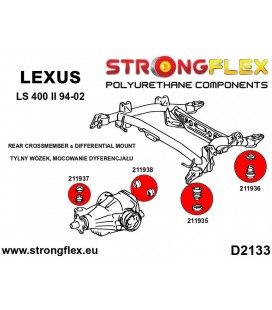 211938A: Rear differential – rear bush SPORT