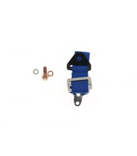 Additional belt for 4-point harness Runner - BLUE