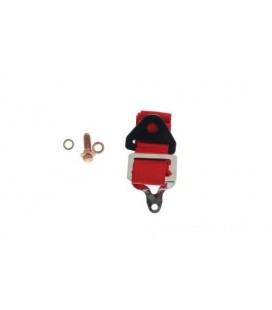 Additional belt for 4-point harness Runner - RED