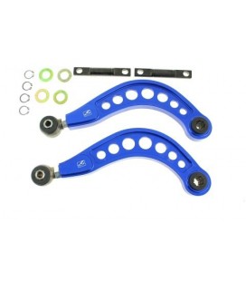 Adjustable Rear Upper Suspension Camber Control Arm Kit Civic 06-11 blue LCA