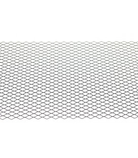 ALUMINIUM MESH GRILL DIAMOND BLACK 120 40cm