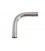 Aluminium pipe 90deg 25mm 30cm