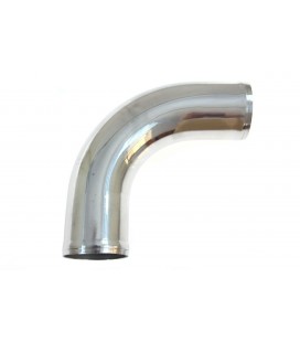 Aluminium pipe 90deg 63mm 30cm