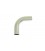 Aluminium pipe 90deg 63mm 35cm