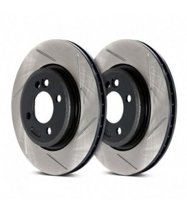 Brake disc slotted FRONT LEFT - 126.22013SL