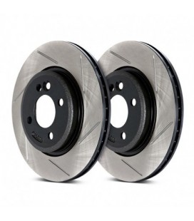Brake disc slotted FRONT LEFT - 126.42120SL