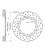Stabdžių rotoriai gręžioti skirti Big Brake Kit 330mm 2015+