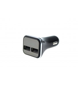 Car Charger 12-24V 2xUSB 4.8A LED